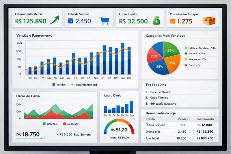 O que é um Sistema para Loja de Variedades e Como ele Funciona?