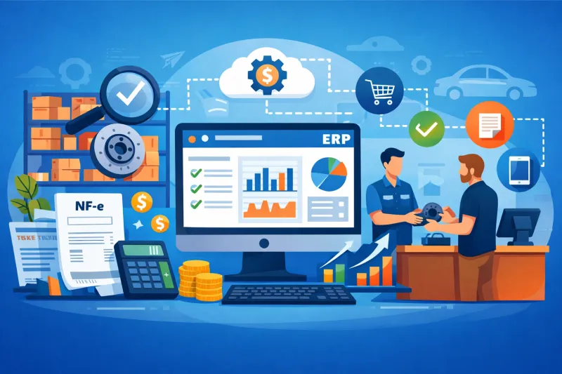 Sistema para loja de auto peças: 7 motivos que vão transformar sua gestão hoje mesmo