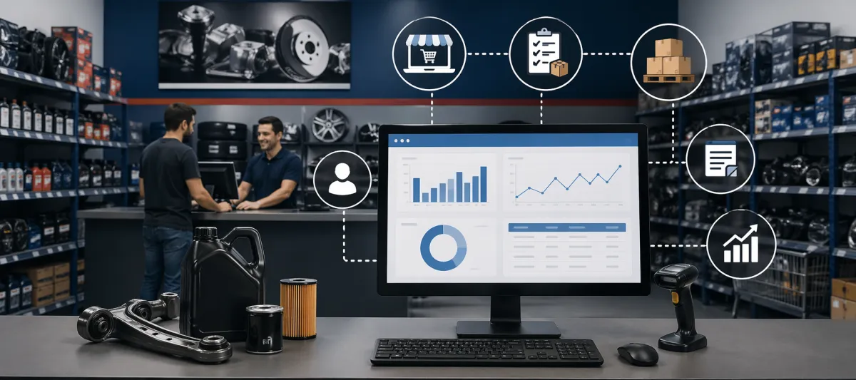 Por que Investir em um Sistema para Loja de Auto Peças é Essencial no Varejo Moderno