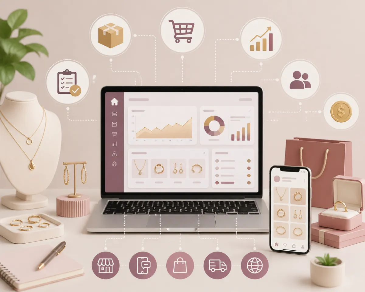 Sistema para loja de semijoias: guia completo para gestão e crescimento em 2026