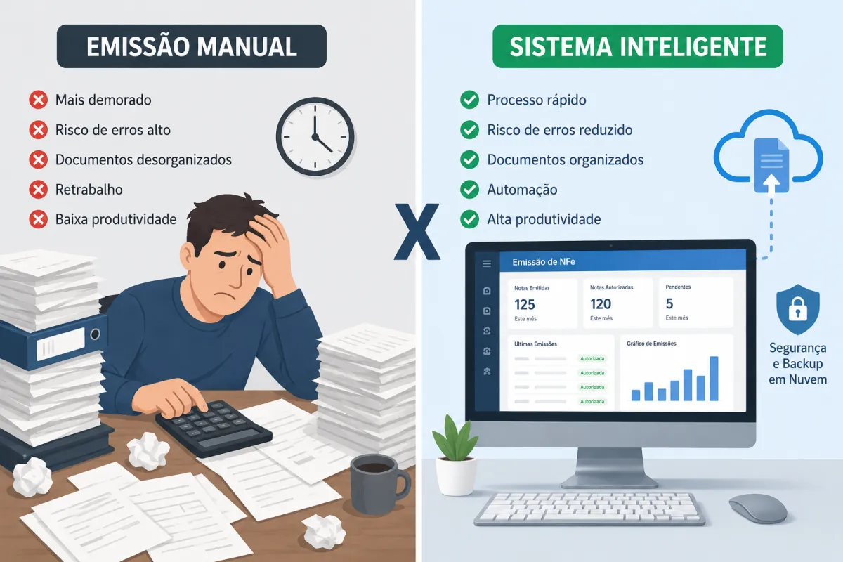 Pare de Complicar: Use um Sistema Emissor de NFe Inteligente