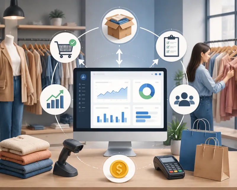 O Que é um Sistema ERP para Loja de Roupas e Como Ele Pode Aumentar Suas Vendas