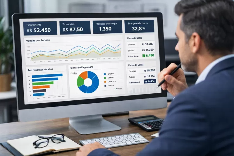 Tomada de Decisão Baseada em Dados do Sistema de Caixa Registradora