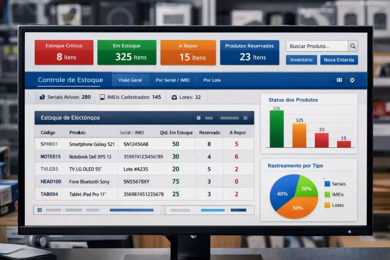 Como escolher o melhor sistema para loja de eletrônicos e evitar erros comuns na gestão?