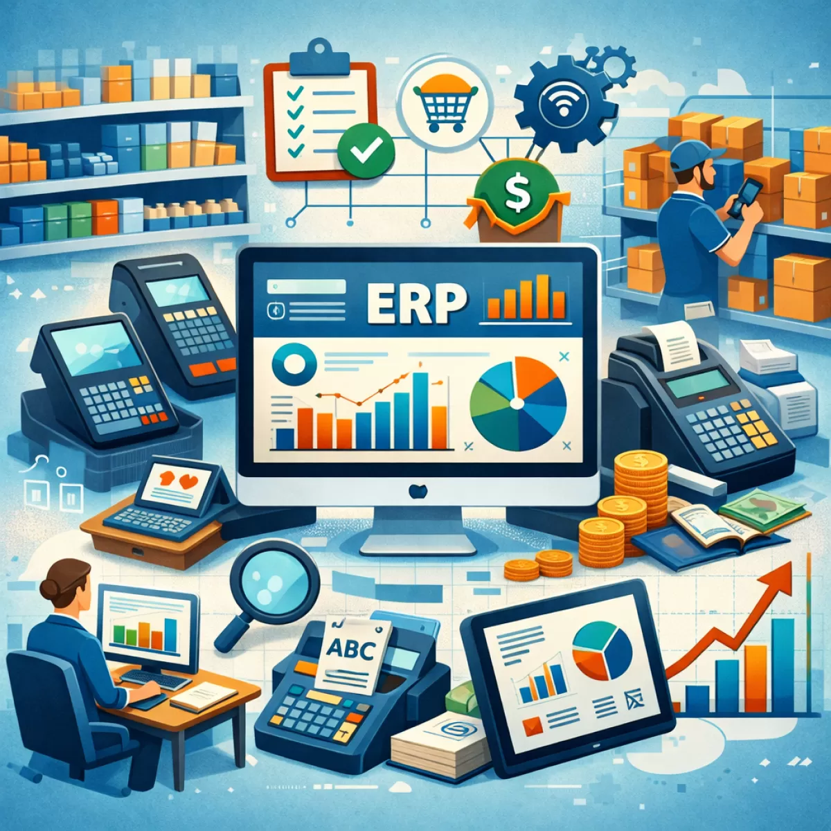 Sistema ERP para Varejo: Mais Agilidade, Menos Custos e Gestão Inteligente