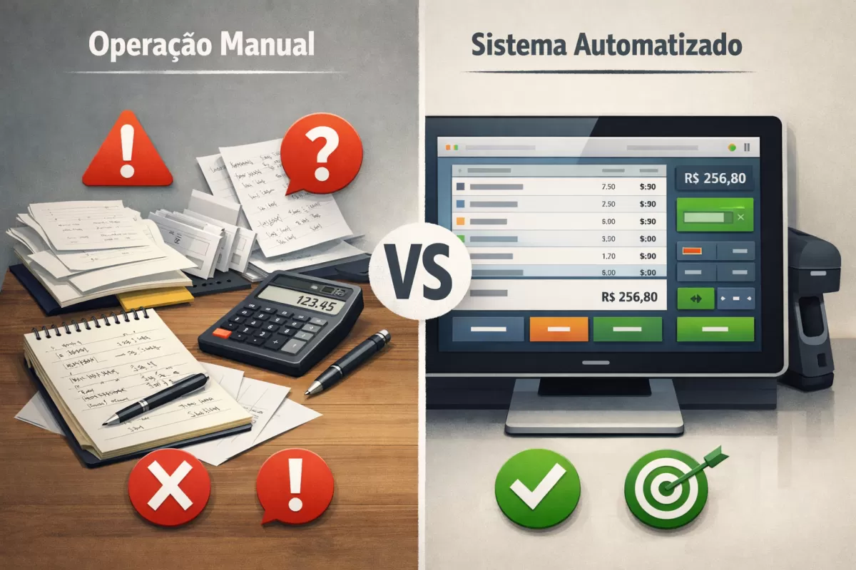 Reduza Erros com um Sistema de Caixa Registradora Automatizado