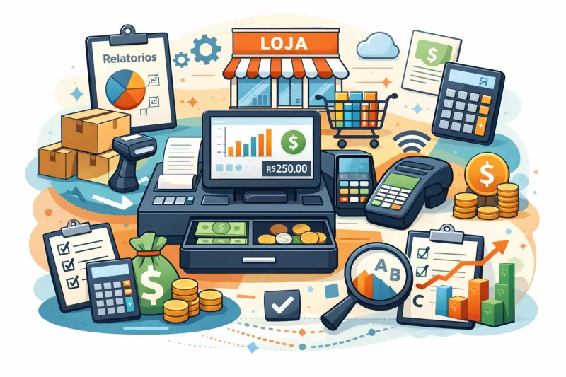 Sistema de Caixa Registradora: 7 Recursos Essenciais para Vender Mais e Ter Controle Total