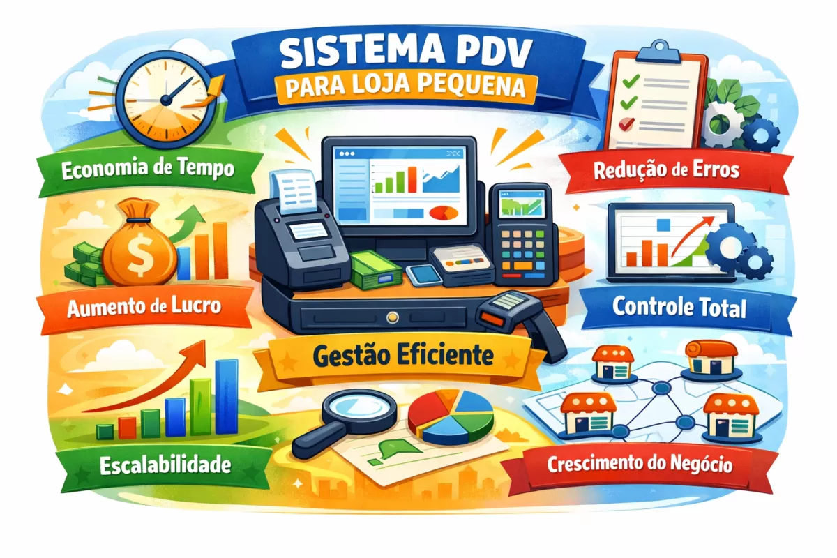 Sistema PDV para loja pequena: quanto custa e quais recursos são indispensáveis?