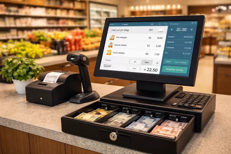Sistema de Caixa Registradora: Automatize Seu Negócio em Minutos