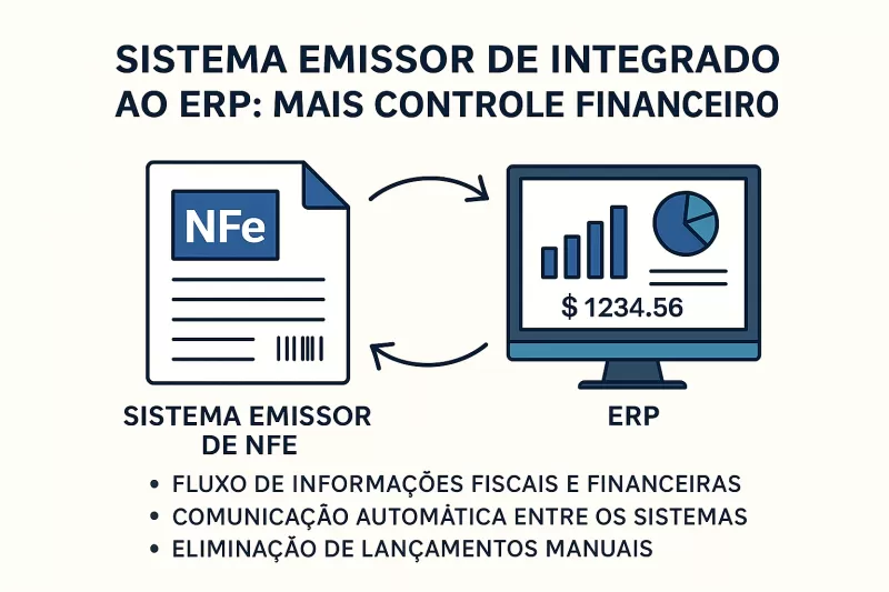 Sistema Emissor de NFe Integrado ao ERP: Mais Controle Financeiro