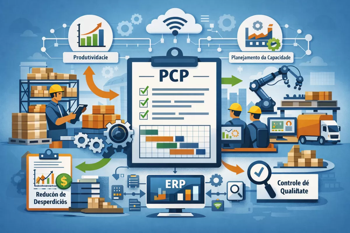 7 erros no controle de produção PCP que prejudicam a produtividade da fábrica