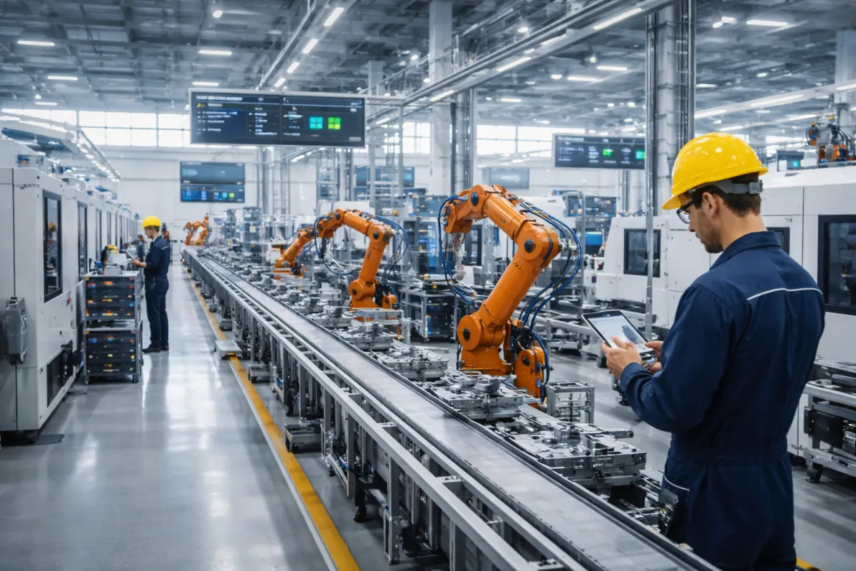 Como melhorar a eficiência no chão de fábrica?