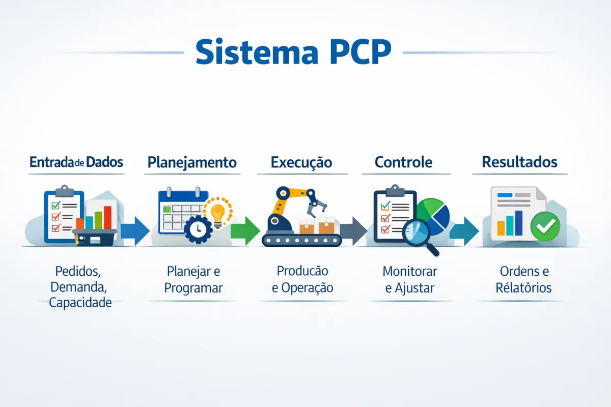Sistema PCP: Guia Definitivo Para Planejamento e Controle de Produção