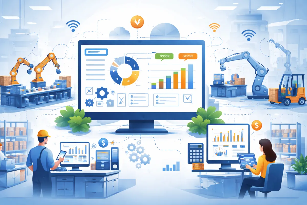 Sistema ERP Indústria: O Que É, Como Funciona E Por Que Sua Fábrica Precisa