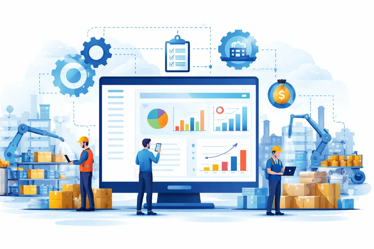 Sistema ERP Indústria: Erros Que Sua Fábrica Comete Sem Um Sistema De Gestão Eficiente