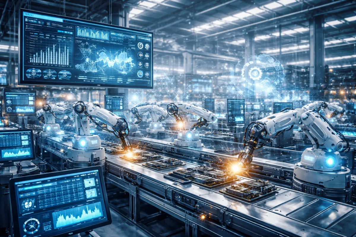 Sistema ERP Indústria e a Nova Era da Produção Autônoma: Como Integrar IA sem Complicar sua Fábrica