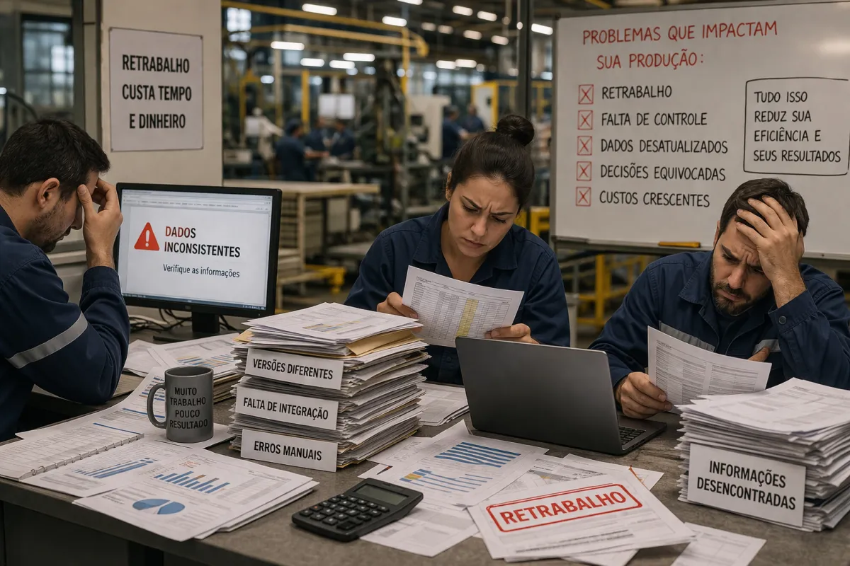 O Lado Oculto do Sistema ERP Indústria: Custos Invisíveis que Estão Travando sua Produção