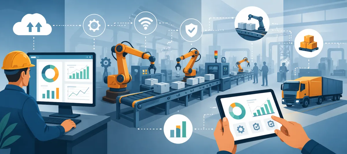 Software de Produção e Automação Industrial: Transformando a Indústria com Tecnologia