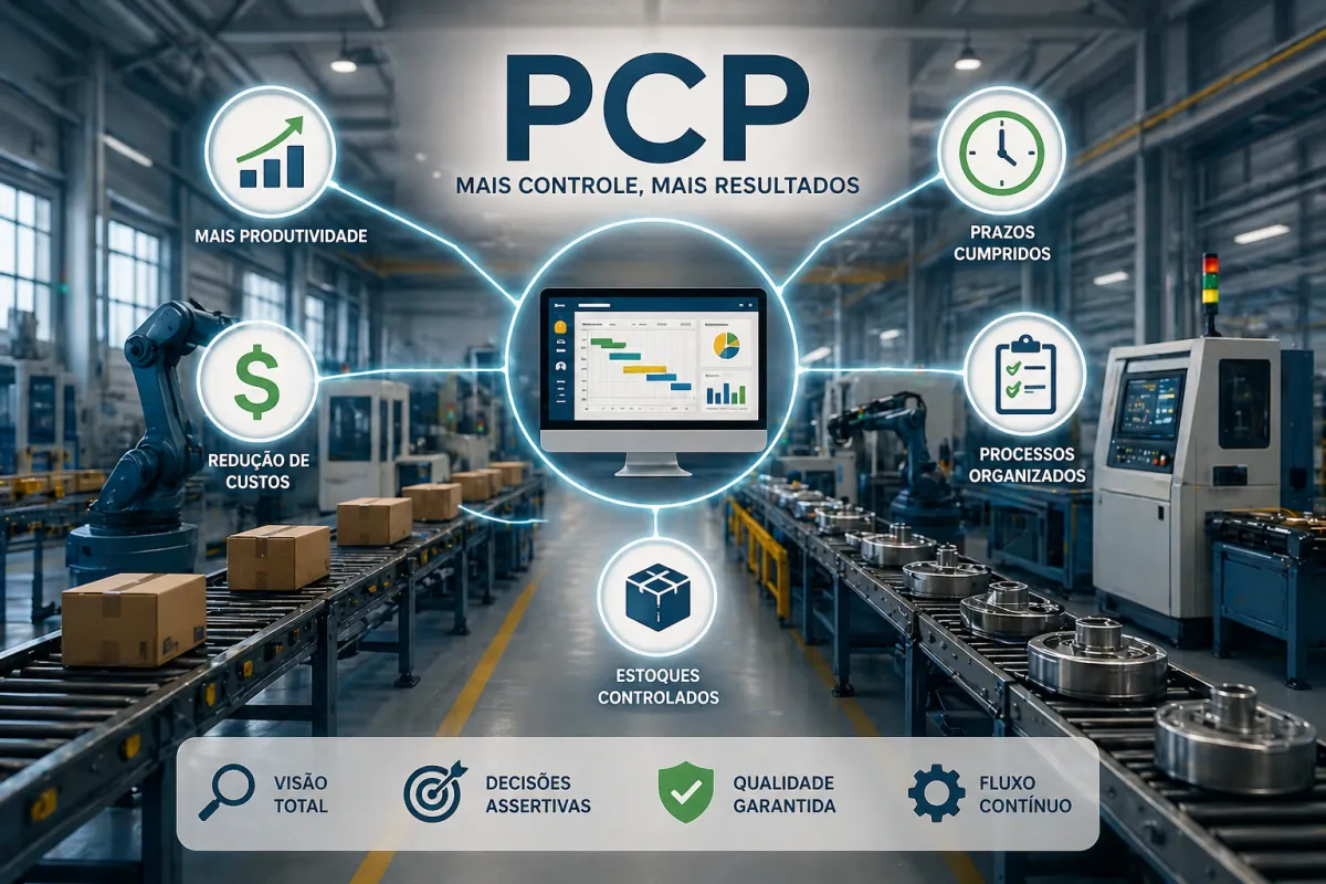 Sistema PCP: O Segredo das Indústrias Mais Eficientes
