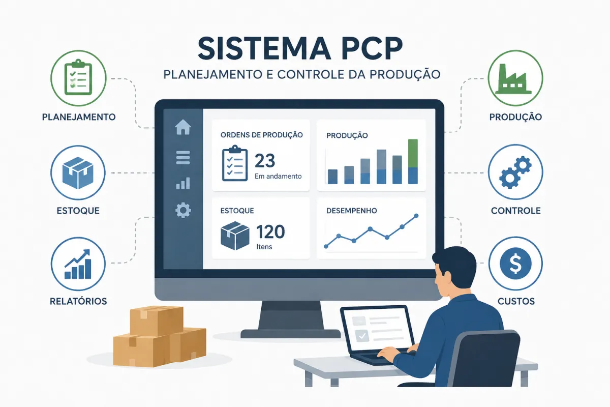 Principais funcionalidades de um sistema PCP moderno