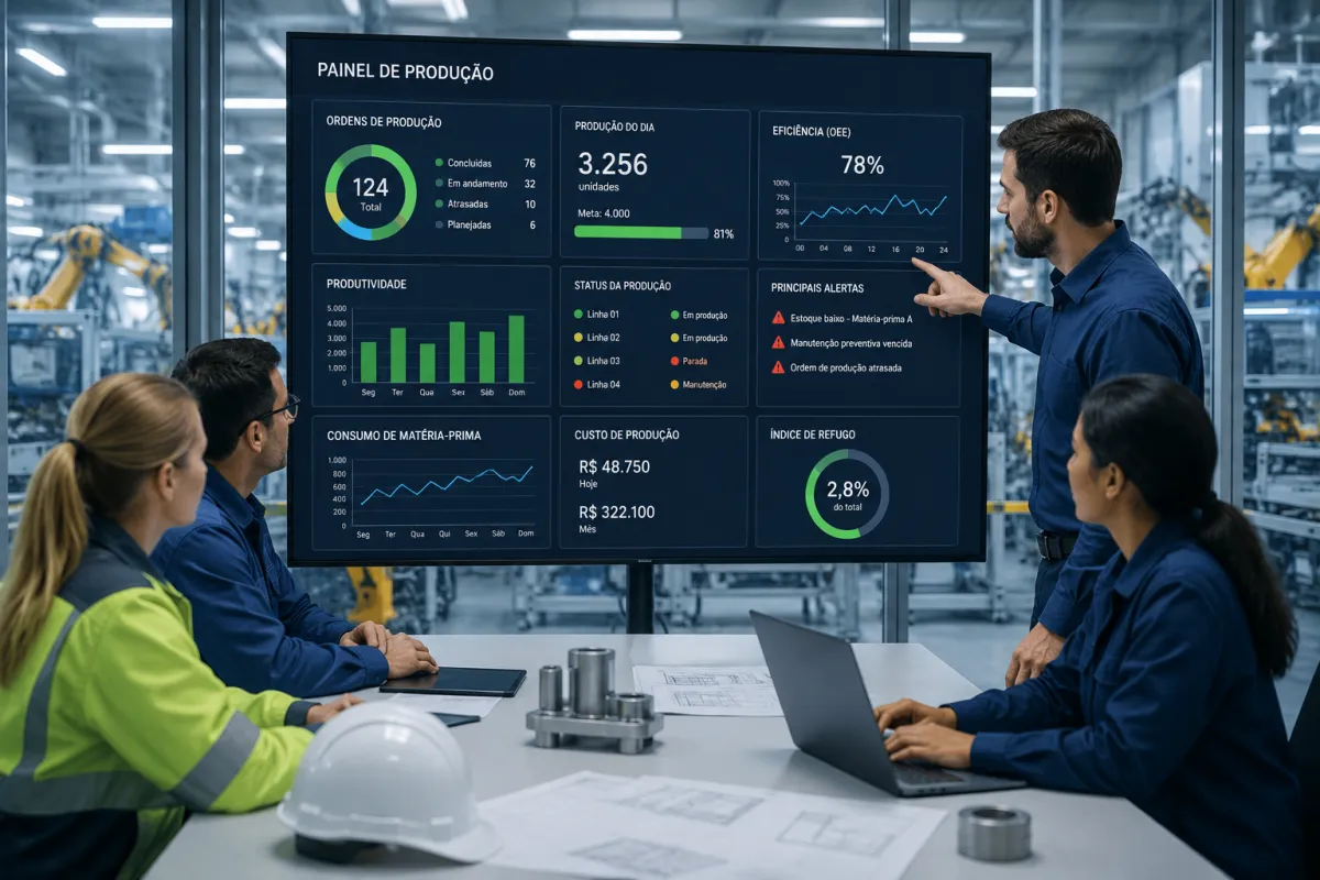 Software de Controle de Produção Industrial: Benefícios e Funcionalidades