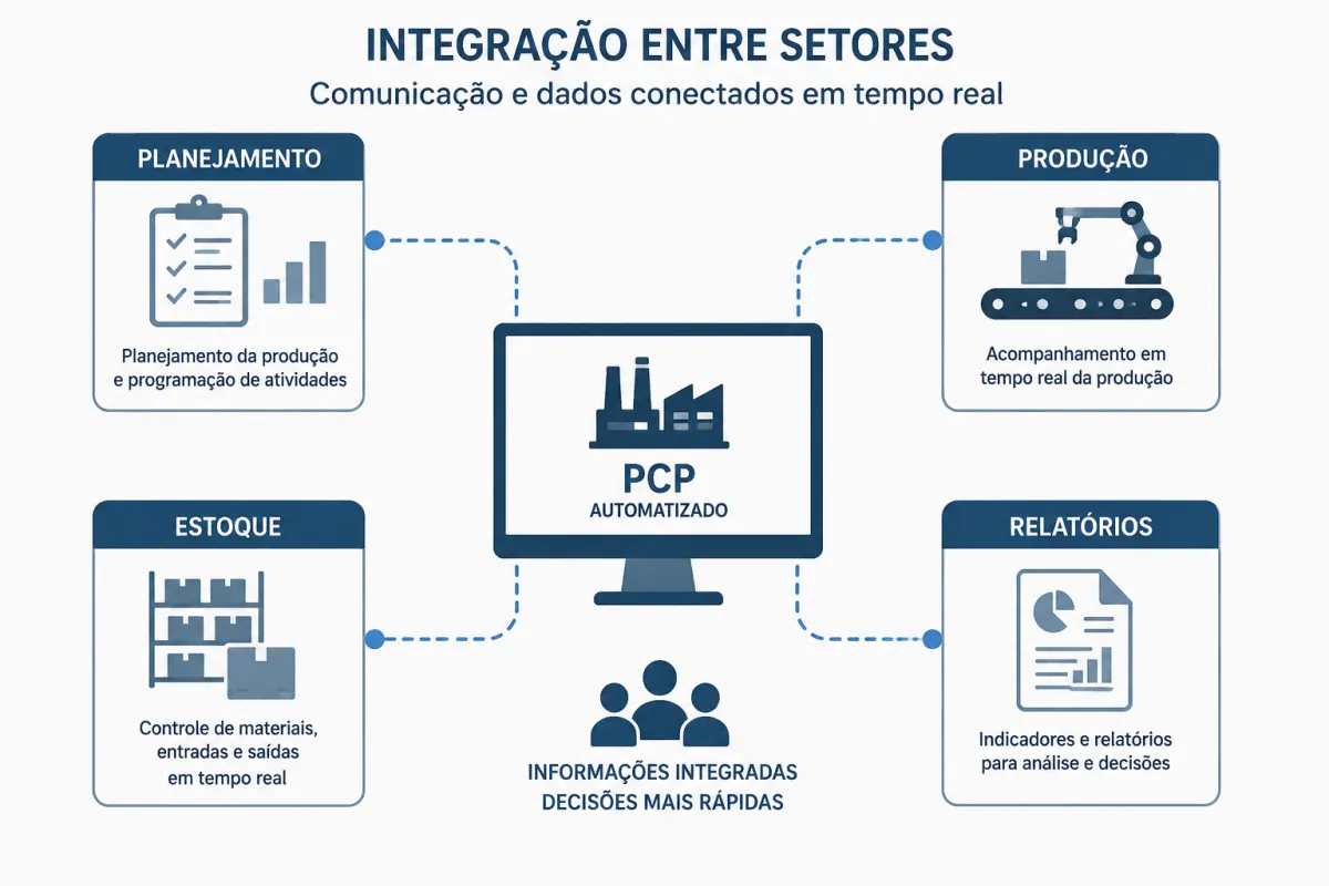 Sistema PCP Automatizado para Melhorar a Gestão Industrial