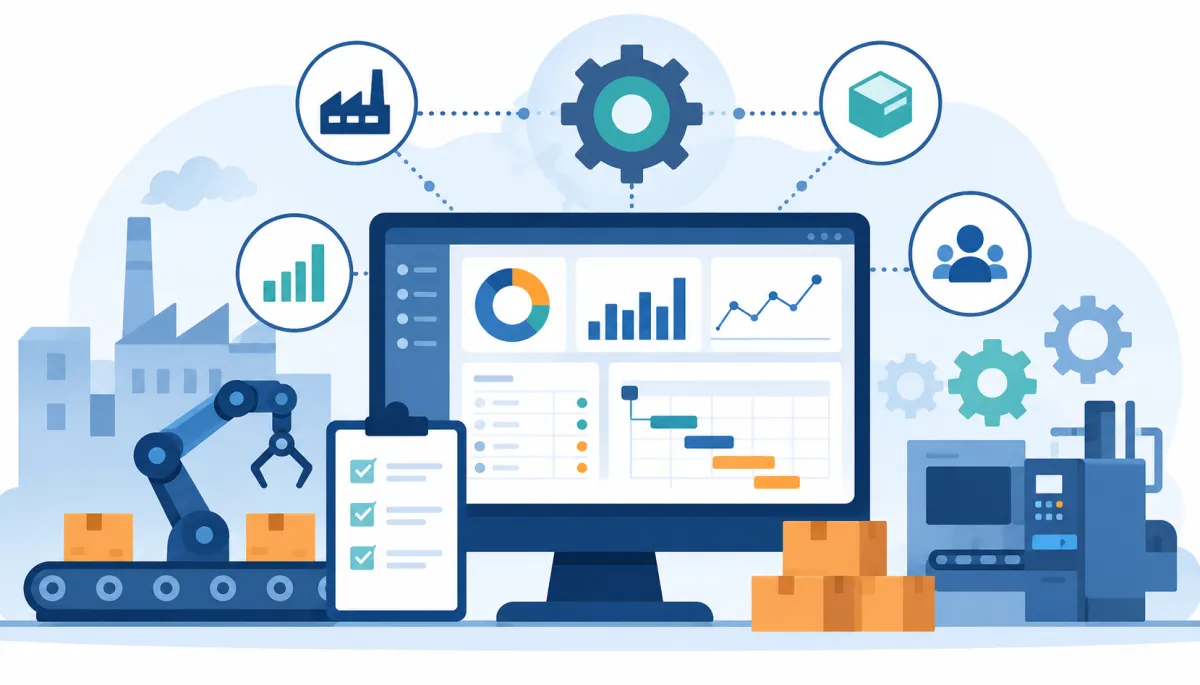 Como um Sistema ERP Melhora o Planejamento e Controle da Produção