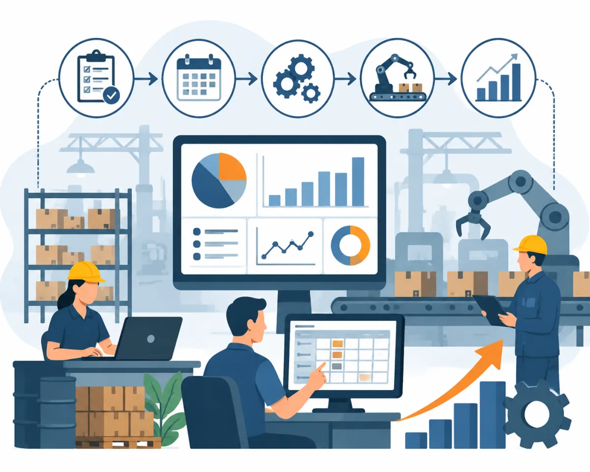 Programação Planejamento e Controle da Produção: como melhorar a eficiência e reduzir custos industriais