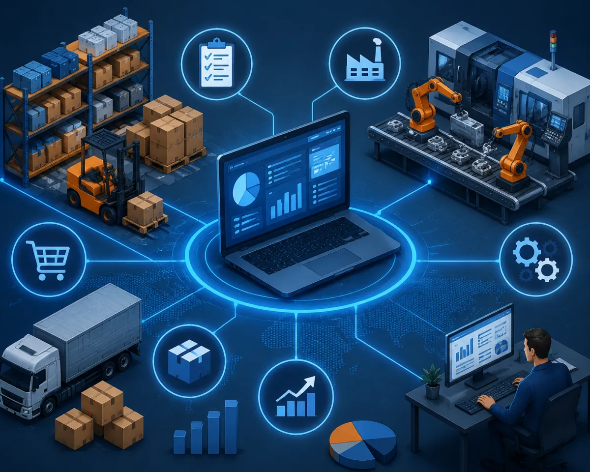 Planejamento das Necessidades de Materiais MRP Integrado ao ERP: Mais Controle Para a Indústria