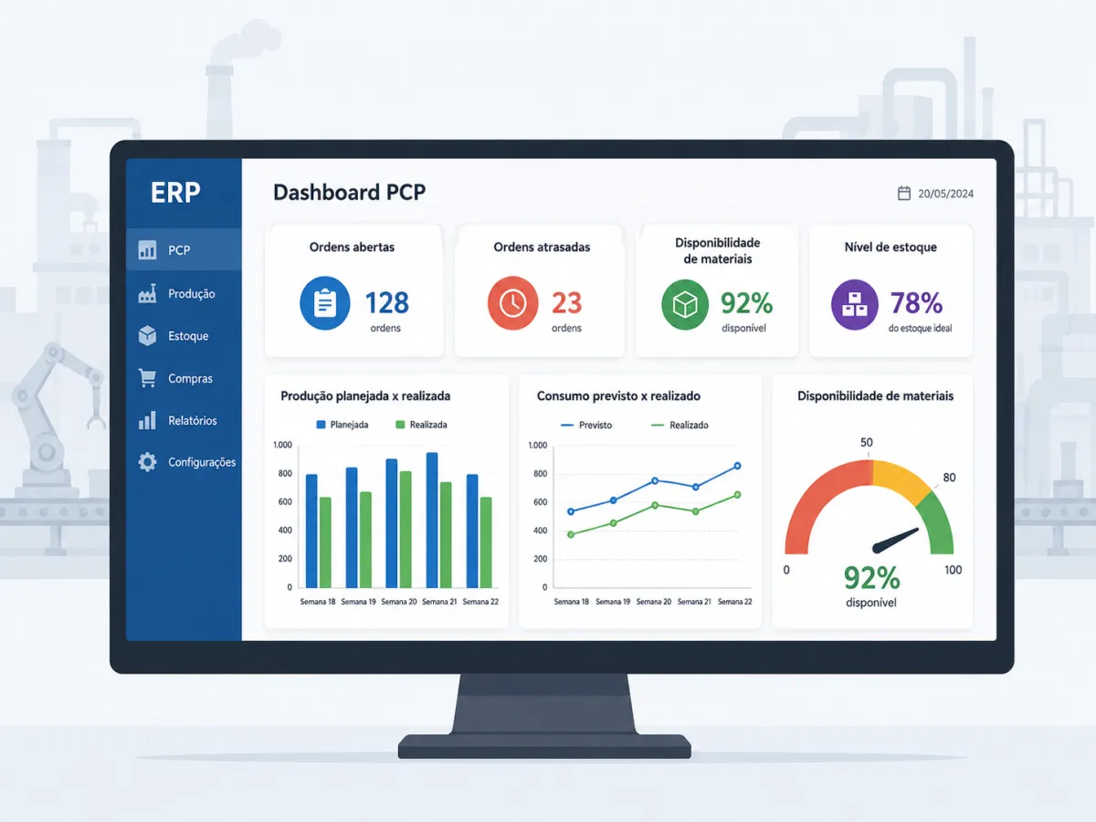 Fluxograma PCP: Veja Como um ERP Organiza Toda a Produção