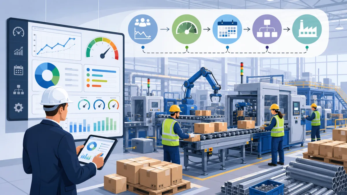 Programação Planejamento e Controle da Produção: Indicadores para Controlar Demanda, Capacidade e Produção