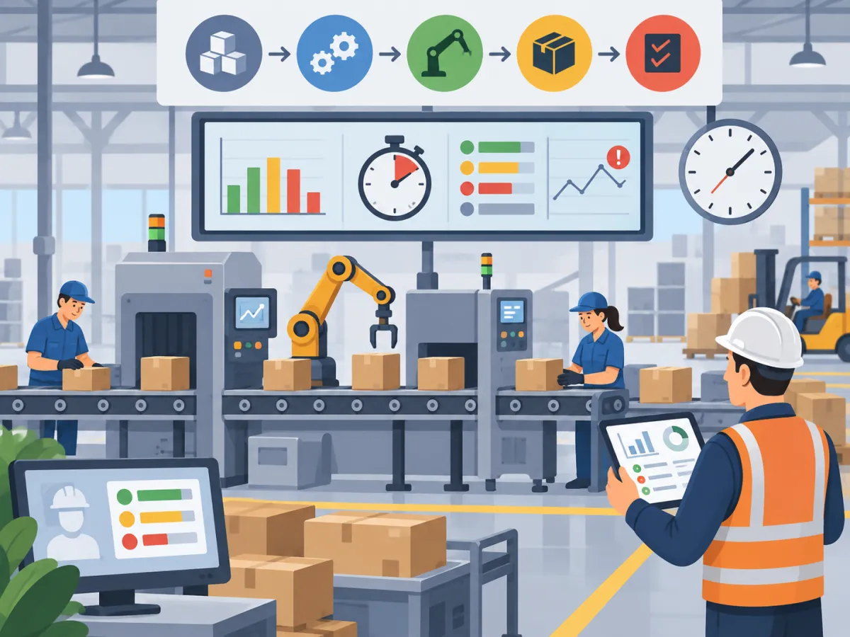 Sistema de Produção: Como Controlar Tempos e Etapas Produtivas