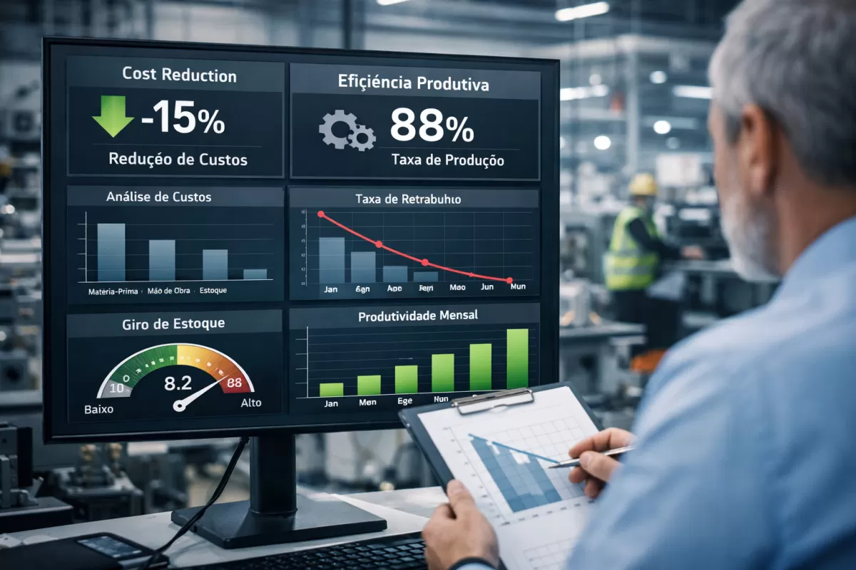 Importância do Fluxograma PCP Planejamento e Controle de Produção para reduzir custos
