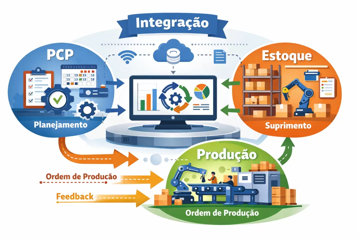 Planejamento e Controle da Produção (PCP): etapas, responsabilidades e erros mais comuns