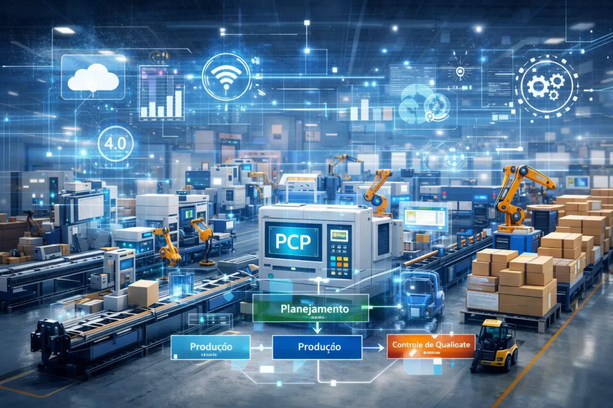 Por que o Fluxograma PCP é essencial para o Planejamento e Controle de Produção na indústria moderna?