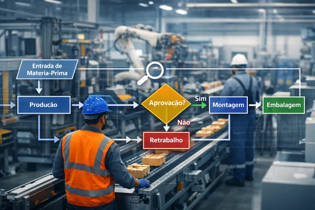 Fluxograma PCP: Transforme Seu Processo Produtivo Hoje