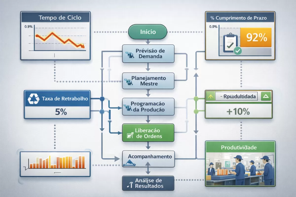 Fluxograma PCP Pode Salvar Sua Produção? Descubra Agora