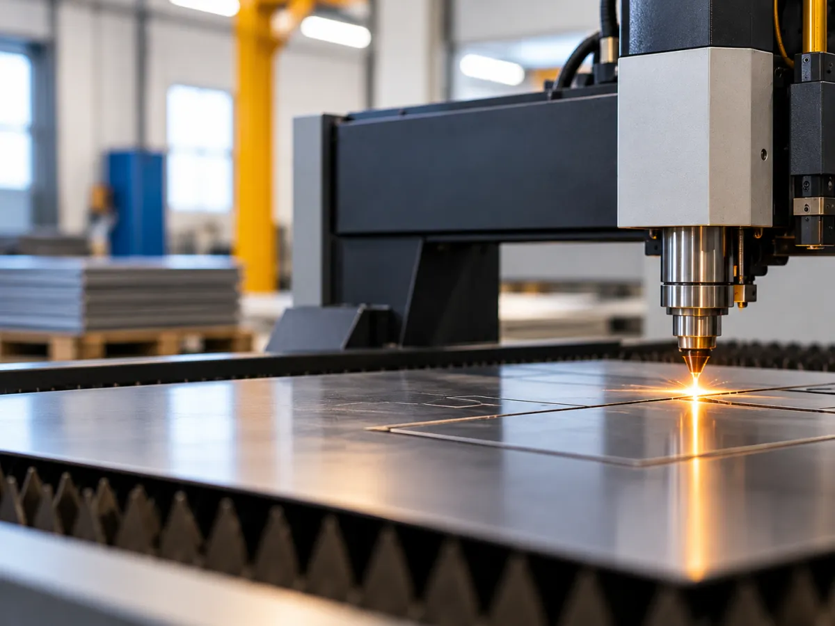 Corte a laser em metal