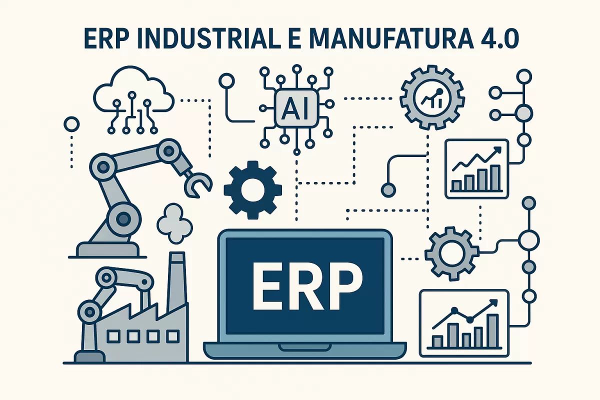 ERP Industrial e Manufatura 4.0: Entenda a Relação