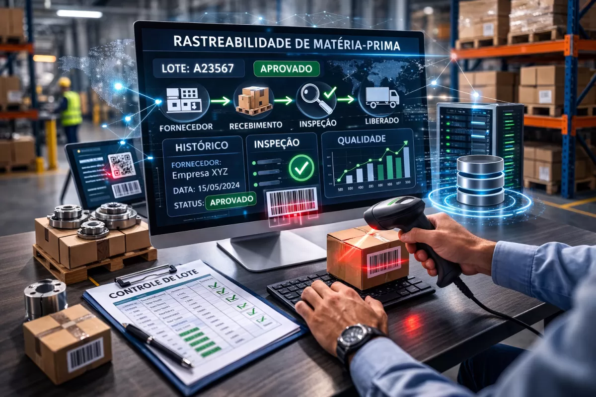 Como implementar um sistema eficiente de controle de qualidade de matéria prima