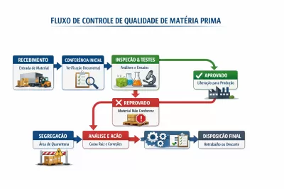 Como implementar um controle de qualidade de matéria prima eficiente e reduzir perdas na indústria?