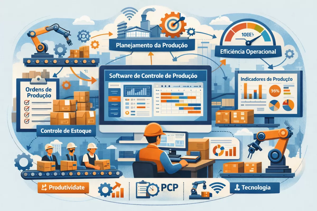 Como Escolher o Melhor Software Controle de Produção (Guia Prático para Empresas)