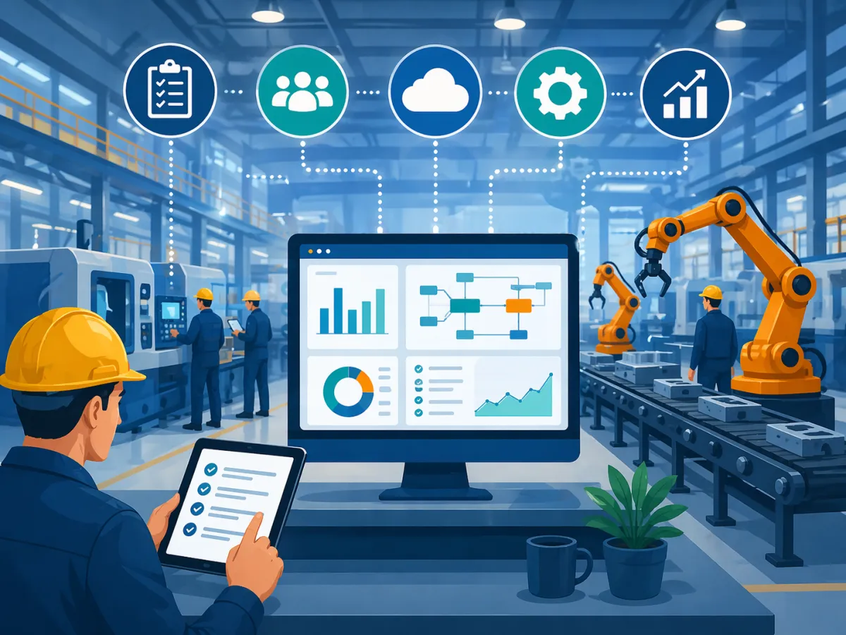 Aumente a Produtividade no Chão de Fábrica com um Sistema de Ordens de Serviço