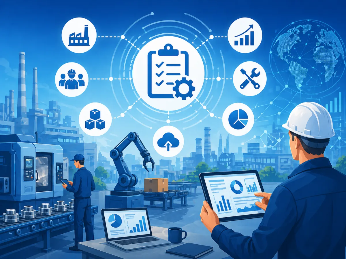 Transformação Digital na Indústria com Sistema de Ordens de Serviço Integrado