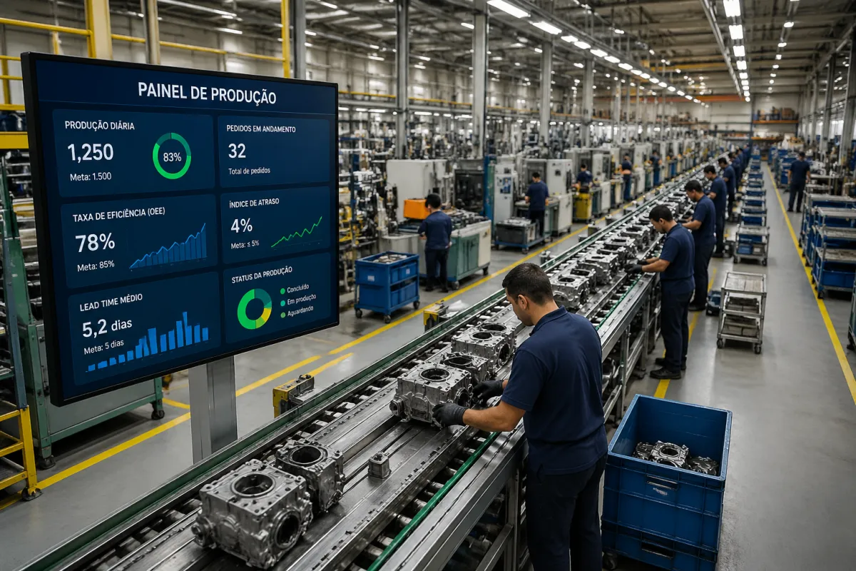 Controle de Produção PCP: Como Reduzir Atrasos e Aumentar a Eficiência