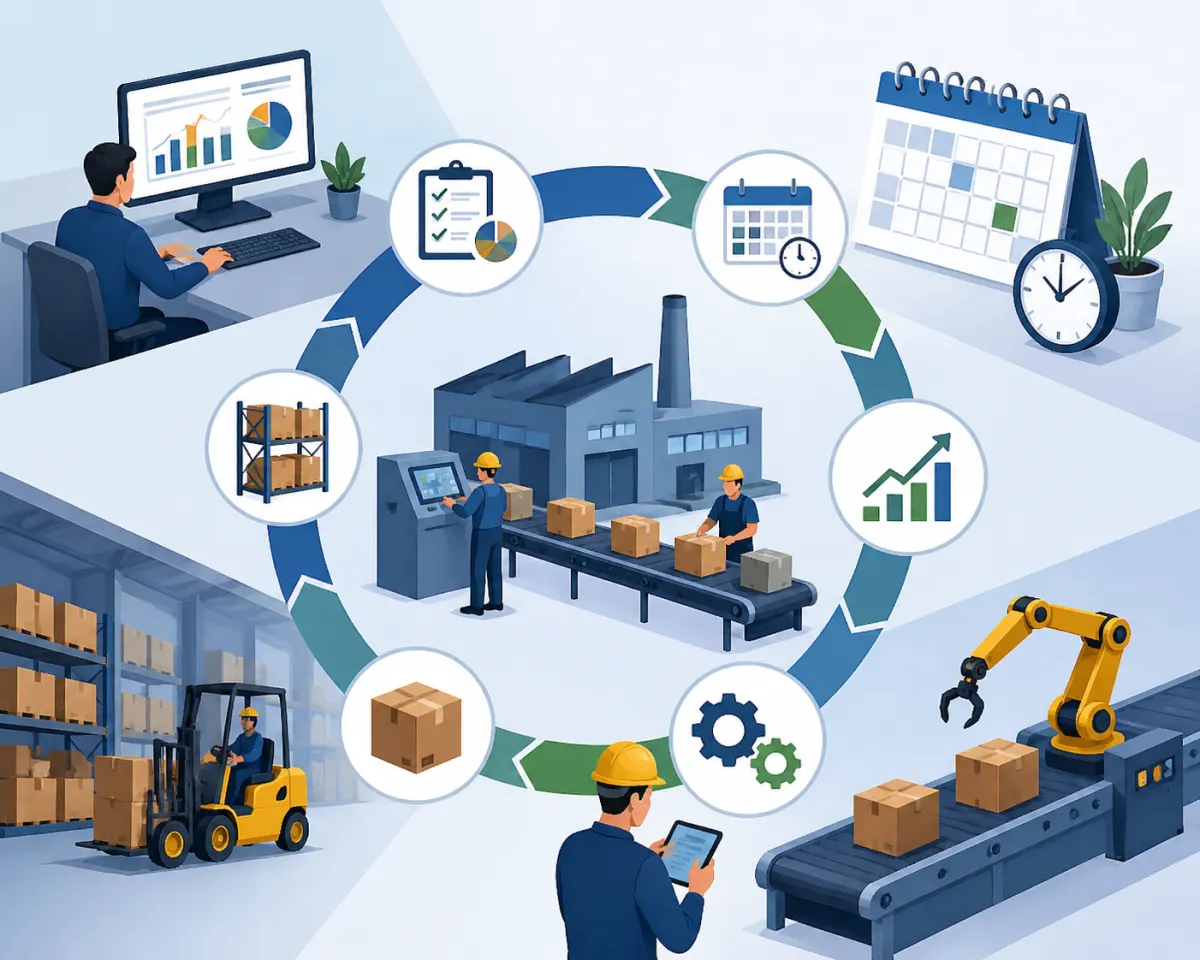 Como Fazer Controle de Produção PCP: Passo a Passo Simples e Eficiente