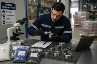 Controle de qualidade de matéria prima como fator estratégico na produção
