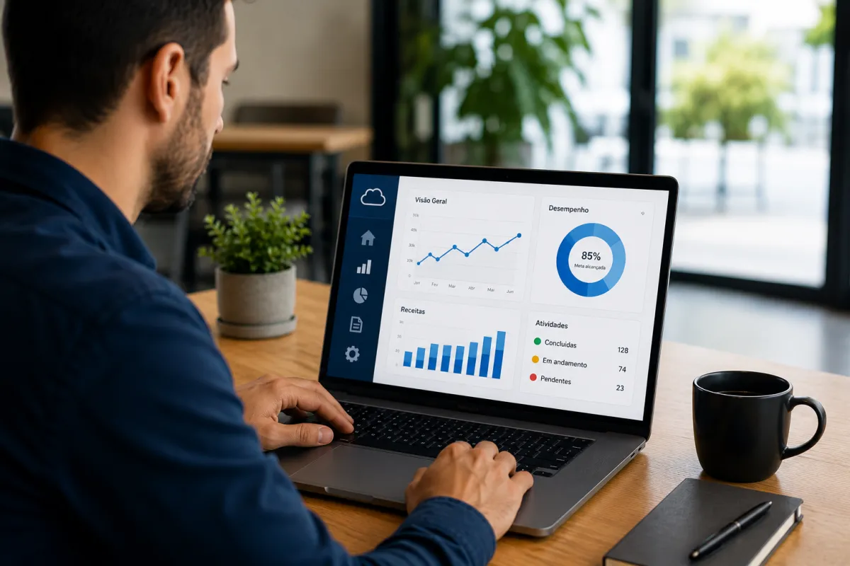 ERP Cloud: Controle Sua Empresa de Qualquer Lugar