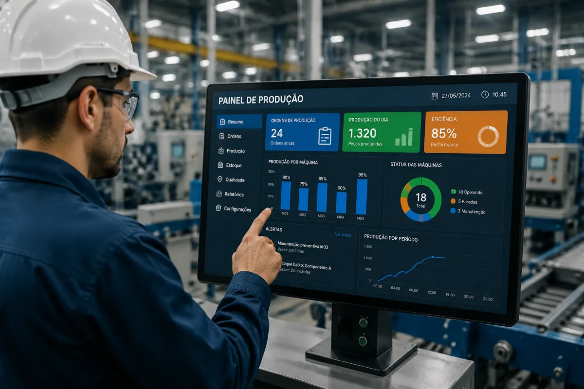 Software Controle de Produção: Como Escolher a Melhor Solução para Aumentar a Eficiência da Sua Fábrica