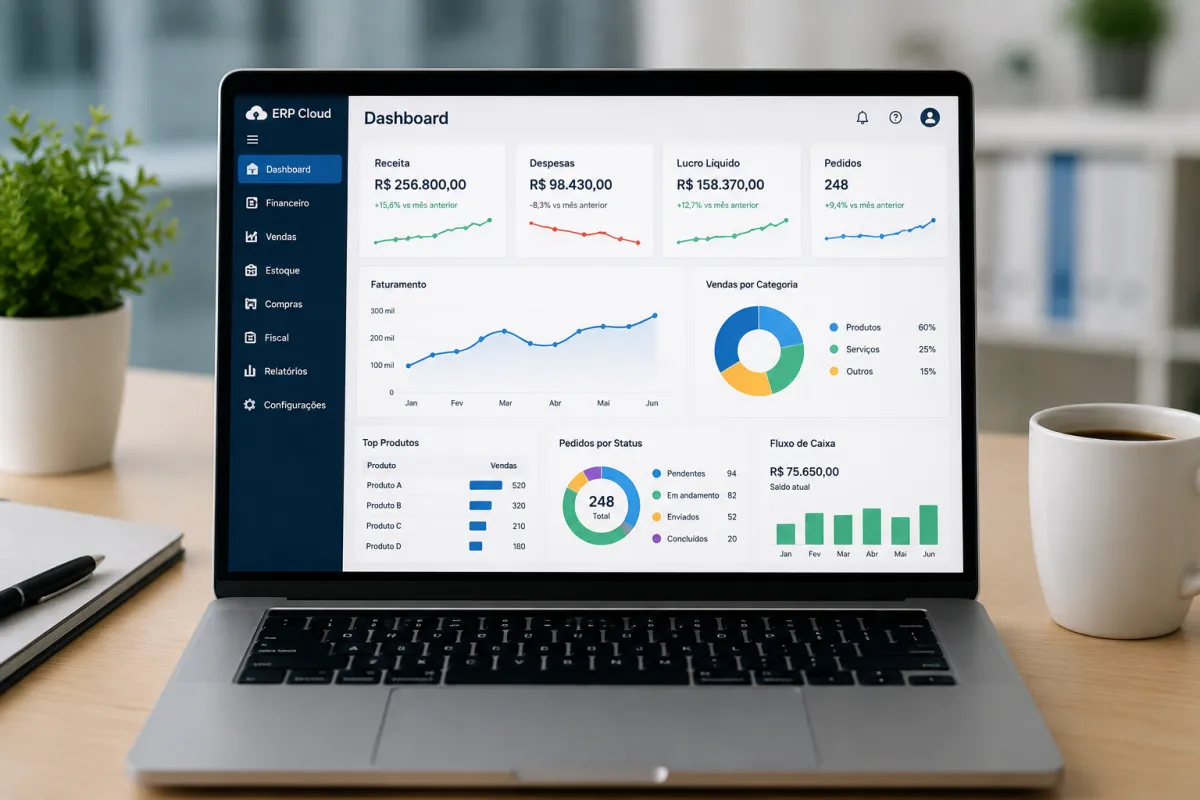 ERP Cloud: Tenha Controle Total da Sua Empresa de Qualquer Lugar